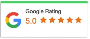5-star Google reviews